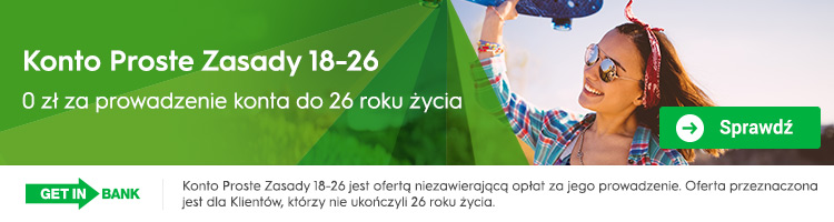 Getin Bank konto dla młodych