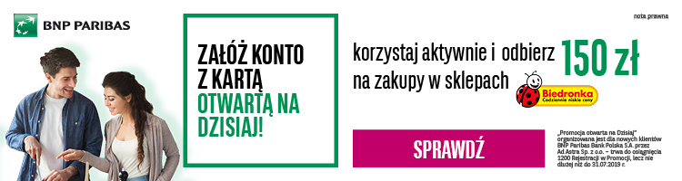 Promocja Otwarta na Dzisiaj