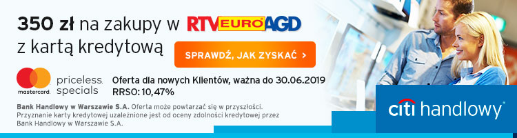 350 zł do RTV Euro AGD